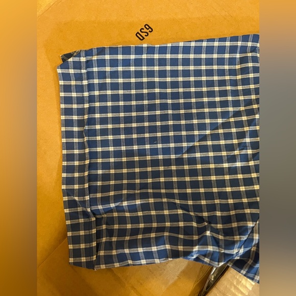 Arrow Short Sleeve Button Down Shirt - 4XLT - Blue / White - Never Worn - Picture 3 of 3